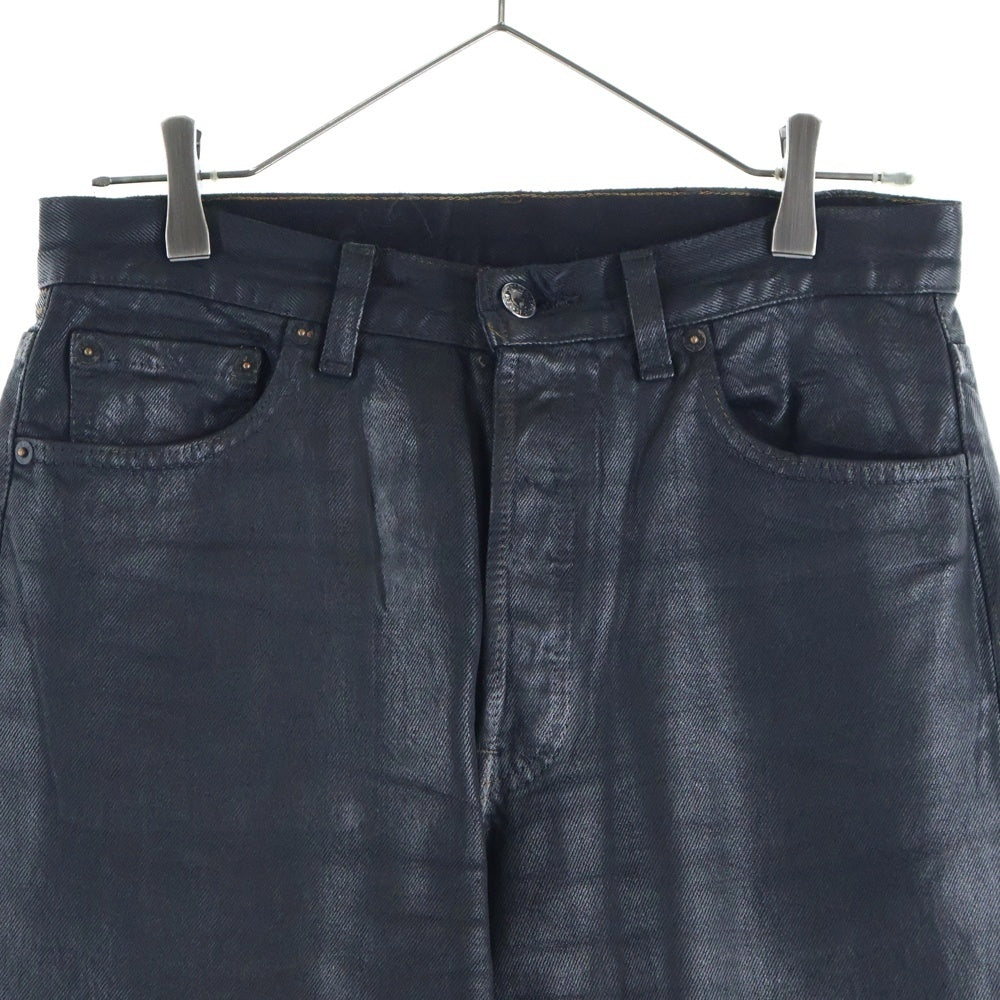 Levi's(リーバイス) 90s 501xx ボタン裏532 USA製 後染めボタンフライデニムパンツ ブラック