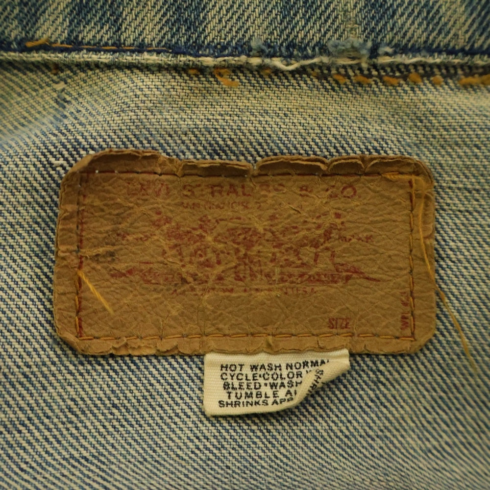 Levi's(リーバイス) 70s VINTAGE 70505-0217 ビッグE デニムトラッカージャケット インディゴ