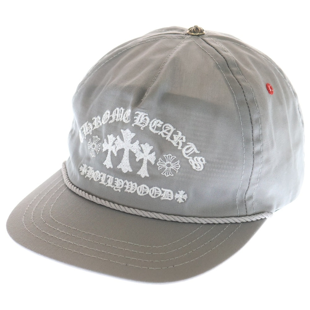 CHROME HEARTS(クロムハーツ) GAS STATION KING TACO ガスステーション キングタコ 3セメタリークロス トラッカーキャップ グレー