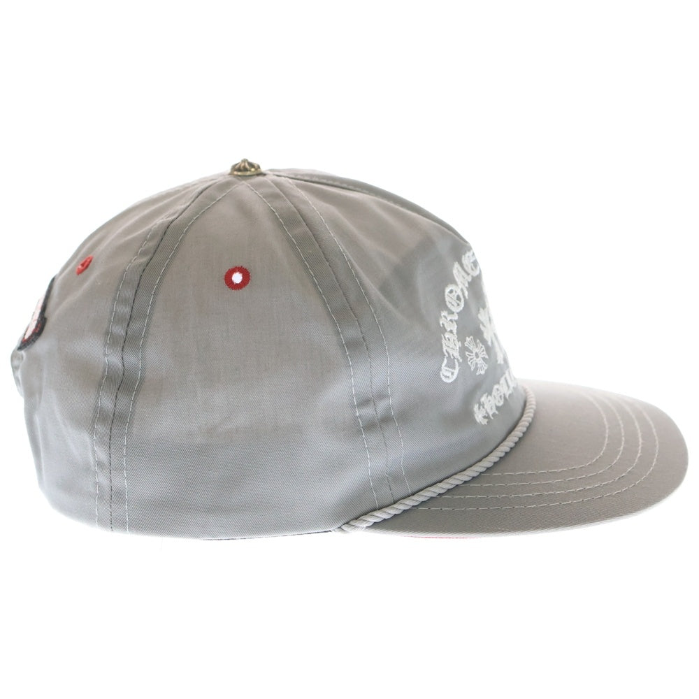 CHROME HEARTS(クロムハーツ) GAS STATION KING TACO ガスステーション キングタコ 3セメタリークロス トラッカーキャップ グレー