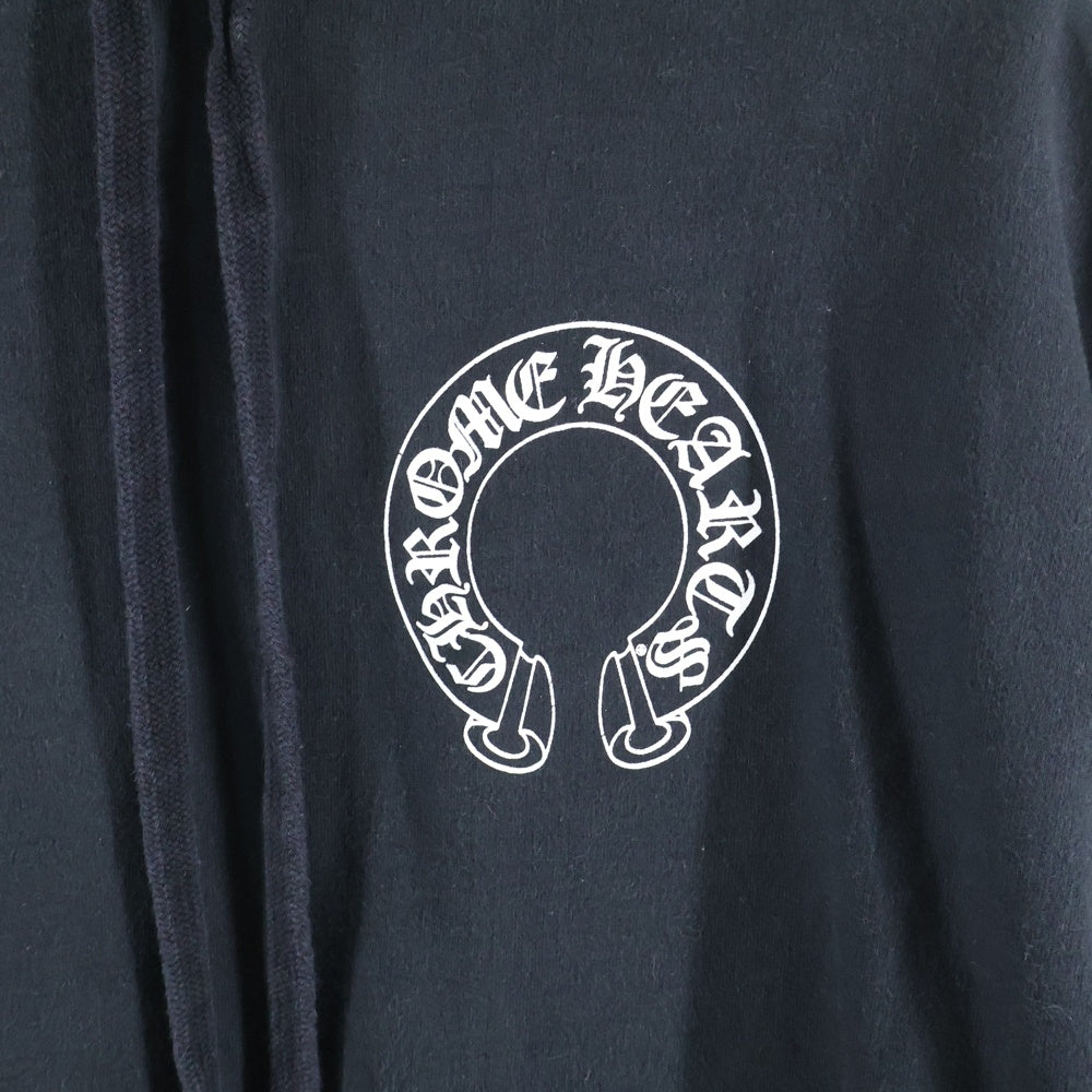 CHROME HEARTS(クロムハーツ) ×MATTY BOY Chomper horseshoe Hoodie チョンパー ホースシュー プルオーバーパーカー ブラック