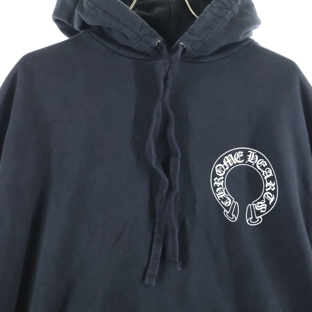 CHROME HEARTS(クロムハーツ) ×MATTY BOY Chomper horseshoe Hoodie チョンパー ホースシュー プルオーバーパーカー ブラック