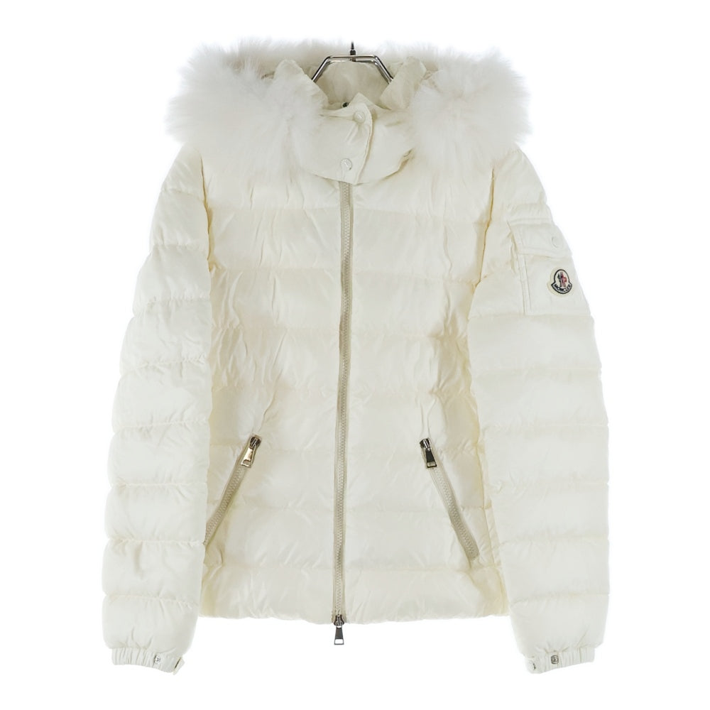 MONCLER(モンクレール) BADYFUR JACKET ファー付き ダウンジャケット レディース ホワイト G20931A54002 C0064