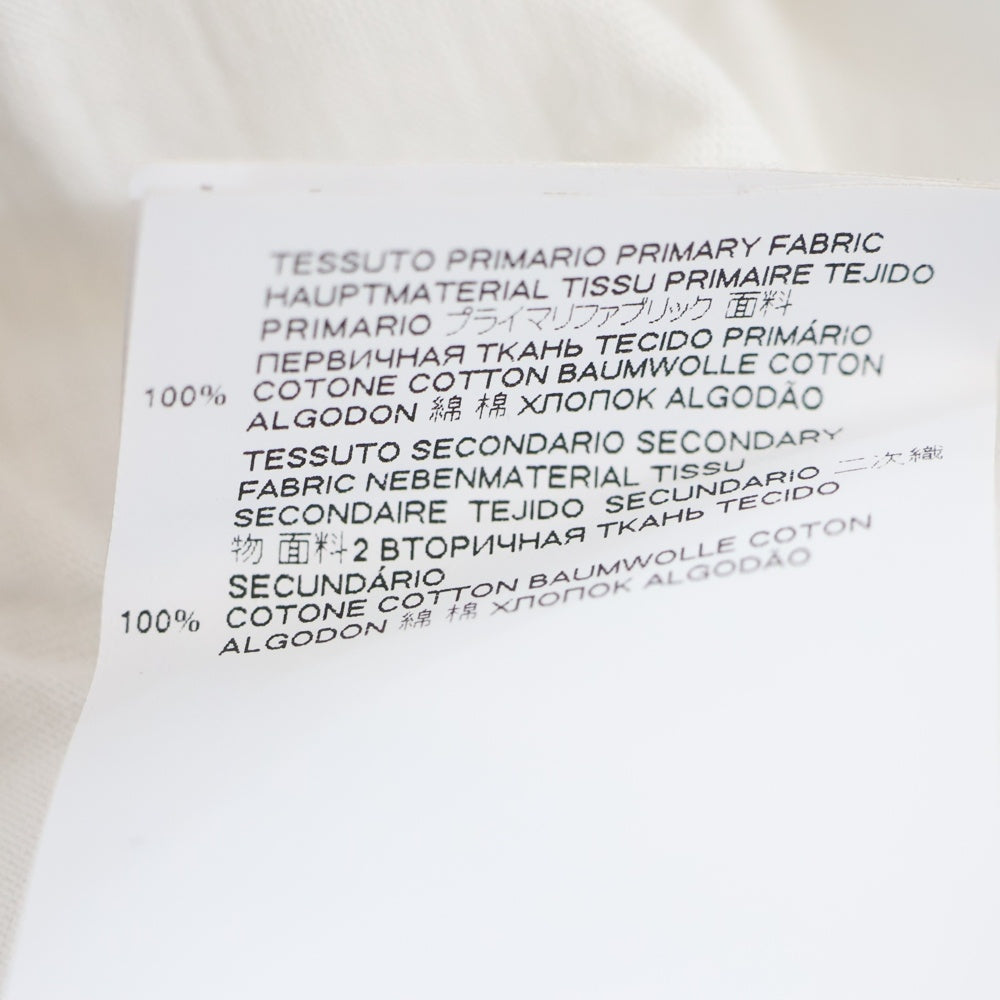 DSQUARED2(ディースクエアード) フロントプリント クルーネック半袖Tシャツカットソー ホワイト S79GC0012 S23009