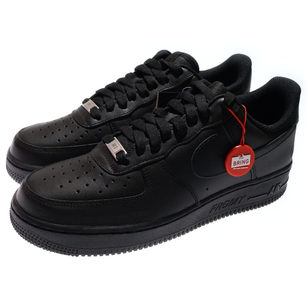 NIKE(ナイキ) ×Fragment Design Air Force 1 Low '07 フラグメント エアフォース1 '07 ローカットスニーカー ブラック US8.5/26.5cm CW2288-001