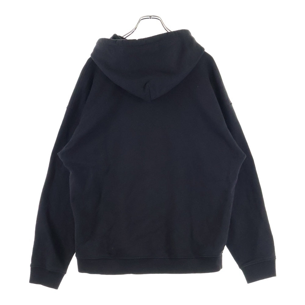 DIESEL(ディーゼル) フロントビッグオーバルロゴ プルオーバーパーカー ブラック A03791