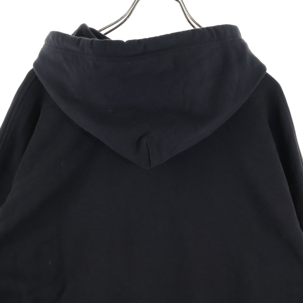 DIESEL(ディーゼル) フロントビッグオーバルロゴ プルオーバーパーカー ブラック A03791