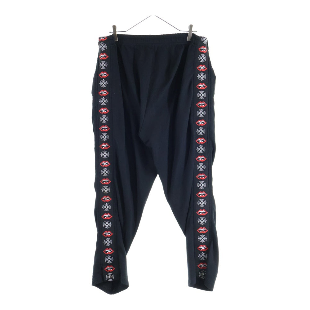 CHROME HEARTS(クロムハーツ) MATTY BOY Chomper CH Plus Side Line Logo Sweat Pants マッティボーイ チョンパー CHプラス サイドラインロゴ トラックパンツ ブラック
