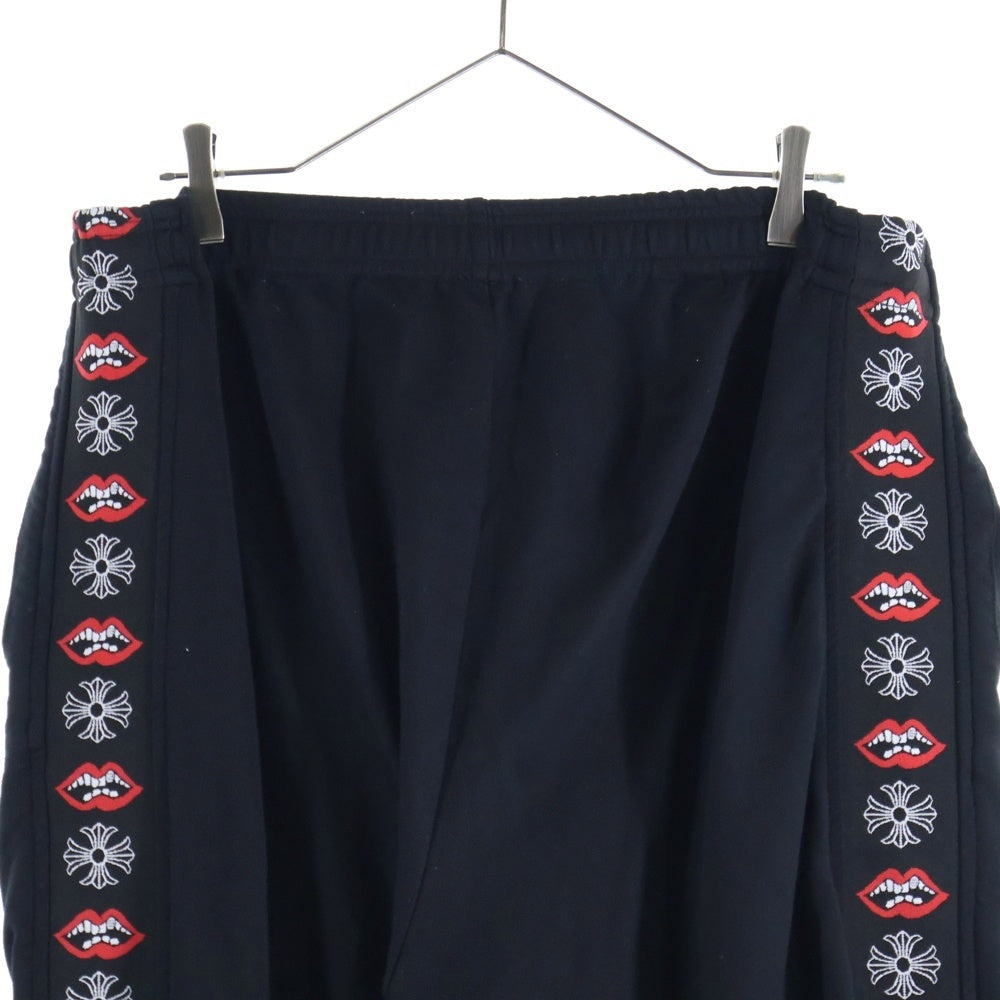 CHROME HEARTS(クロムハーツ) MATTY BOY Chomper CH Plus Side Line Logo Sweat Pants マッティボーイ チョンパー CHプラス サイドラインロゴ トラックパンツ ブラック
