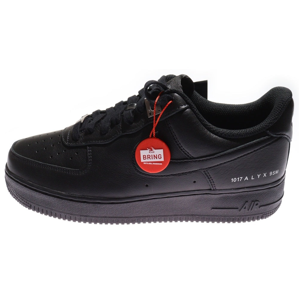 NIKE(ナイキ) ×1017 ALYX 9SM Air Force 1 Low 1017アリクス9SM エアフォース1 ローカットスニーカー ブラック US9.5/27.5cm FJ4908-001