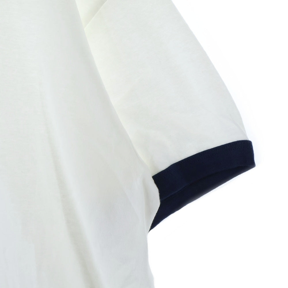 WIND AND SEA(ウィンダンシー) スマーフ プリント リンガー クルーネック 半袖Tシャツ カットソー ホワイト WDS-C-SMF-24-Q4-06