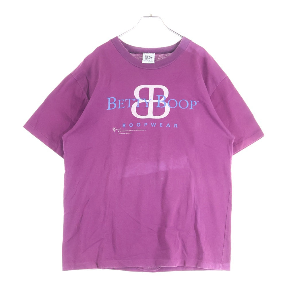 VINTAGE(ヴィンテージ) 90s BETTY BOOP HEART ベティ Tシャツ 半袖カットソー レッド
