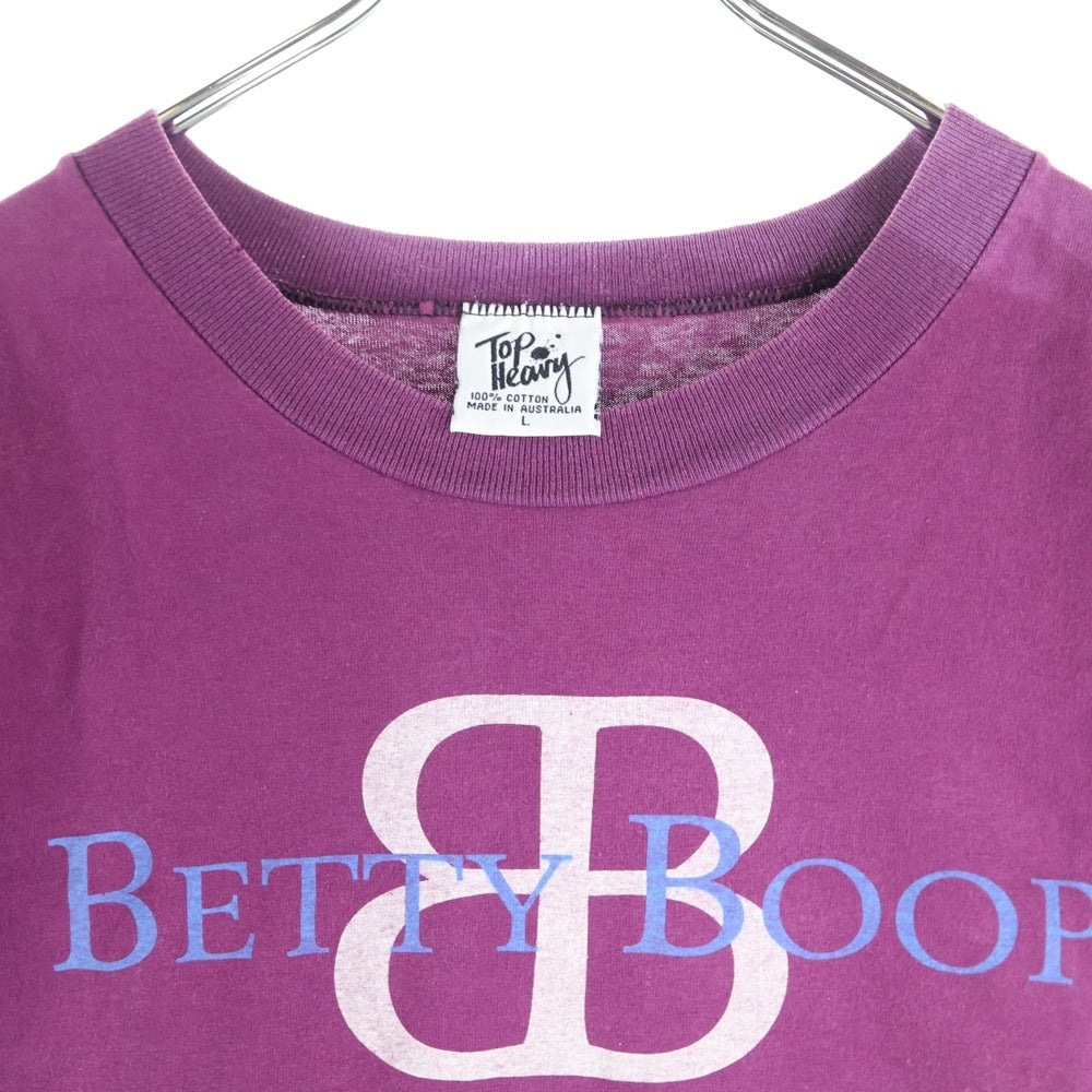 VINTAGE(ヴィンテージ) 90s BETTY BOOP HEART ベティ Tシャツ 半袖カットソー レッド