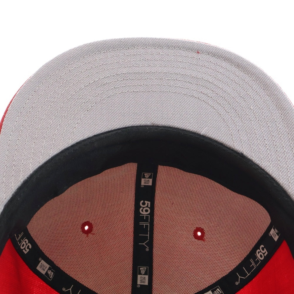 SUPREME(シュプリーム) 18AW×NEW ERA 59FIFTY Classic Script Cap ニューエラ クラシックスクリプト キャップ レッド