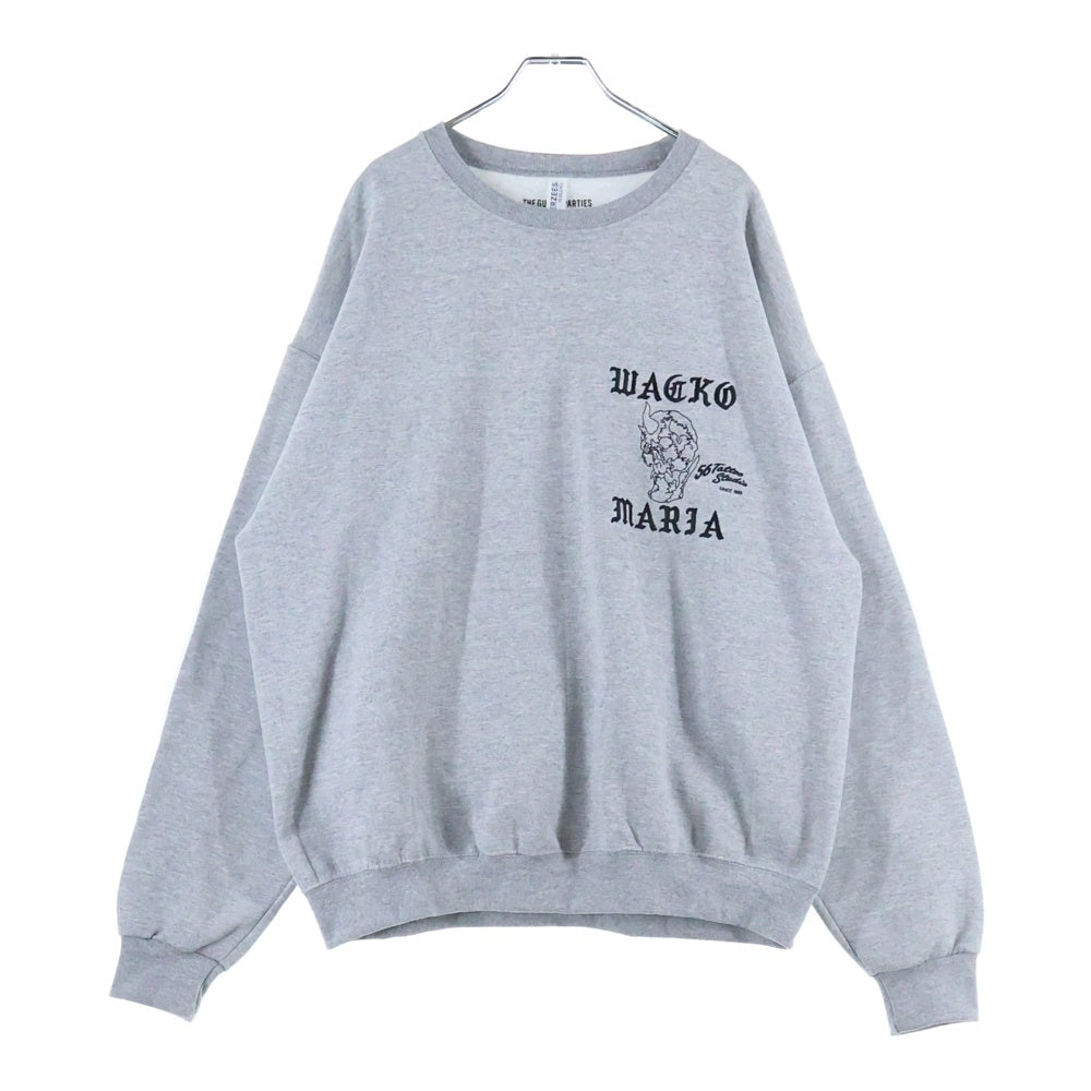 WACKO MARIA ワコマリア 59 TATOO スウェット スエット L WACKO MARIA(ワコマリア) 24SS ×TATTOO STUDIO L/S SWEAT SHIRT