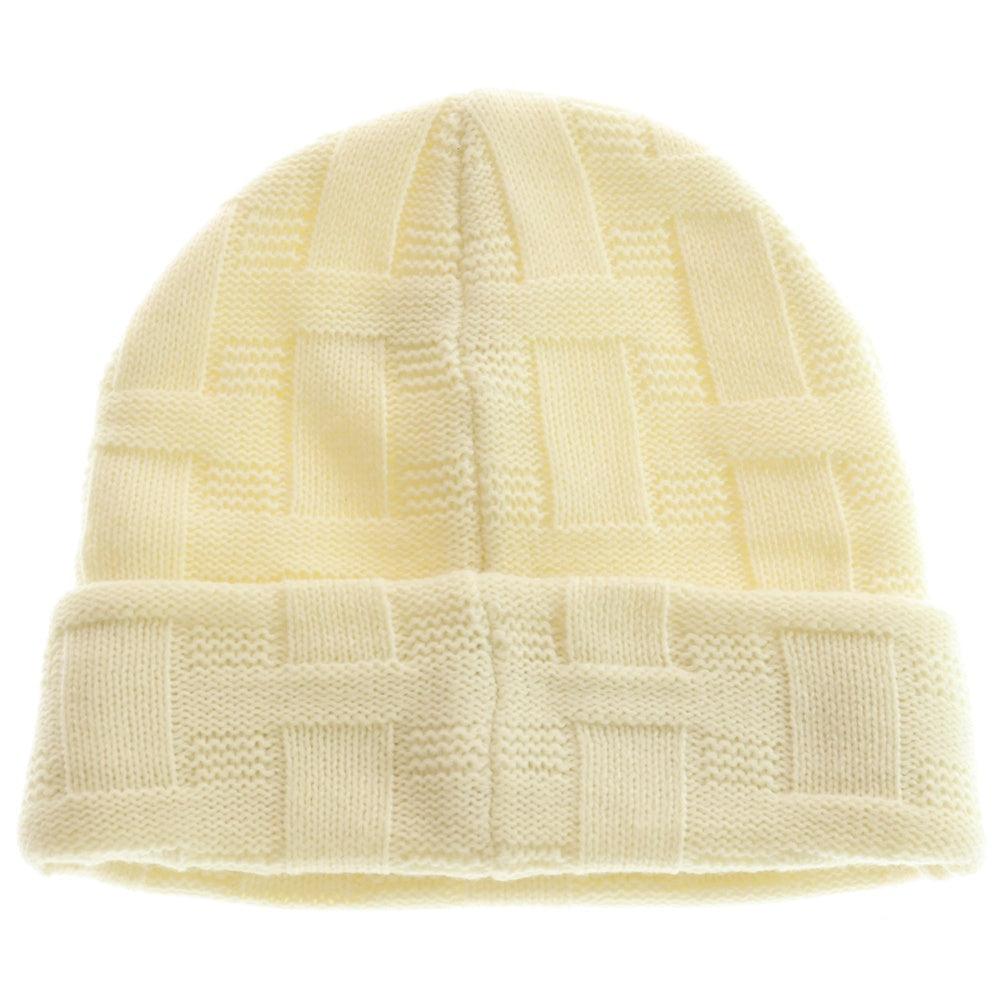 SUPREME(シュプリーム) 19AW Basket Weave Beanie バスケット ウェーブ ビーニー ニット帽 ホワイト
