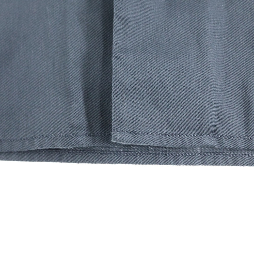 WACKO MARIA(ワコマリア) 24SS ×Dickies WORK SHIRT ディッキーズ 半袖 ワークシャツ グレー 24SS-WMS-DC01