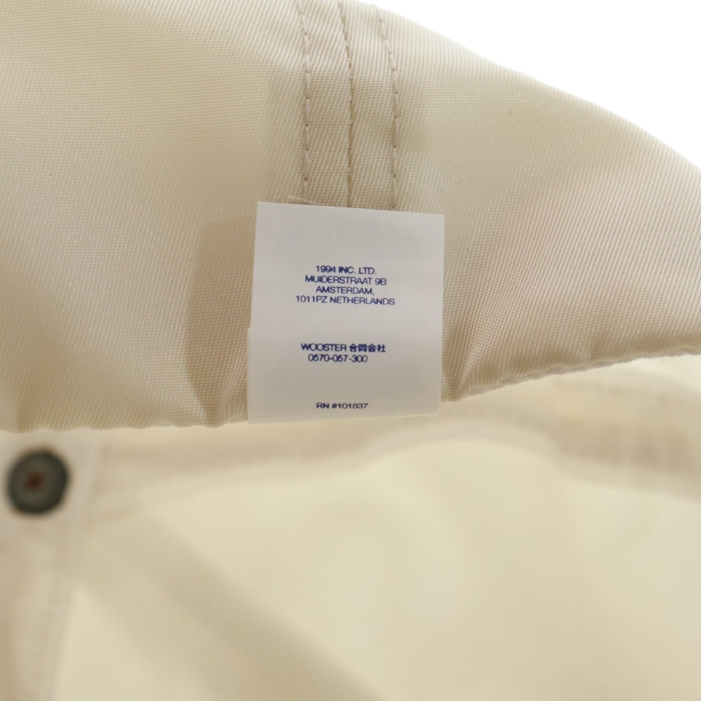 SUPREME(シュプリーム) 23AW Enamel Logo 6-Panel エナメル ロゴ 6パネルキャップ ベージュ