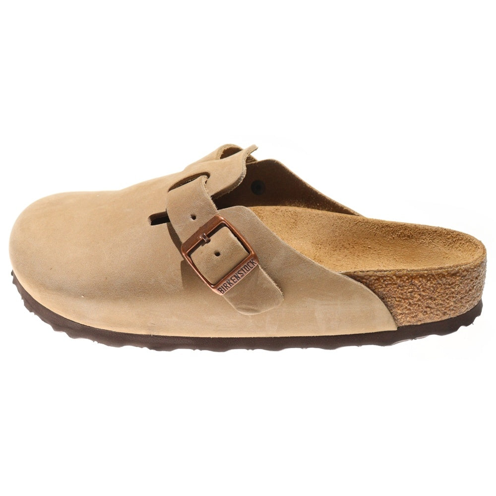 BIRKENSTOCK(ビルケンシュトック) Boston ボストン スウェードレザーサンダル タバコブラウン 0960811