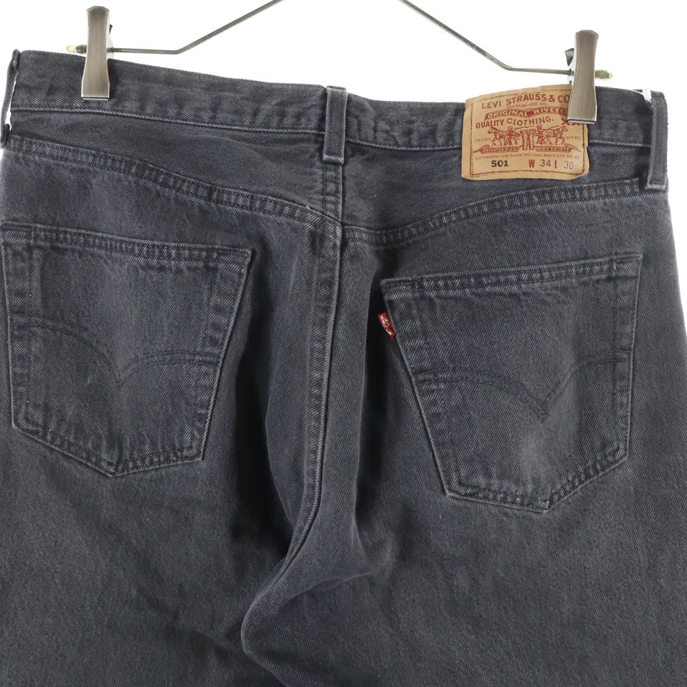 Levi's(リーバイス) 90s 501-0660 後染め ボタンフライデニムパンツ ブラック