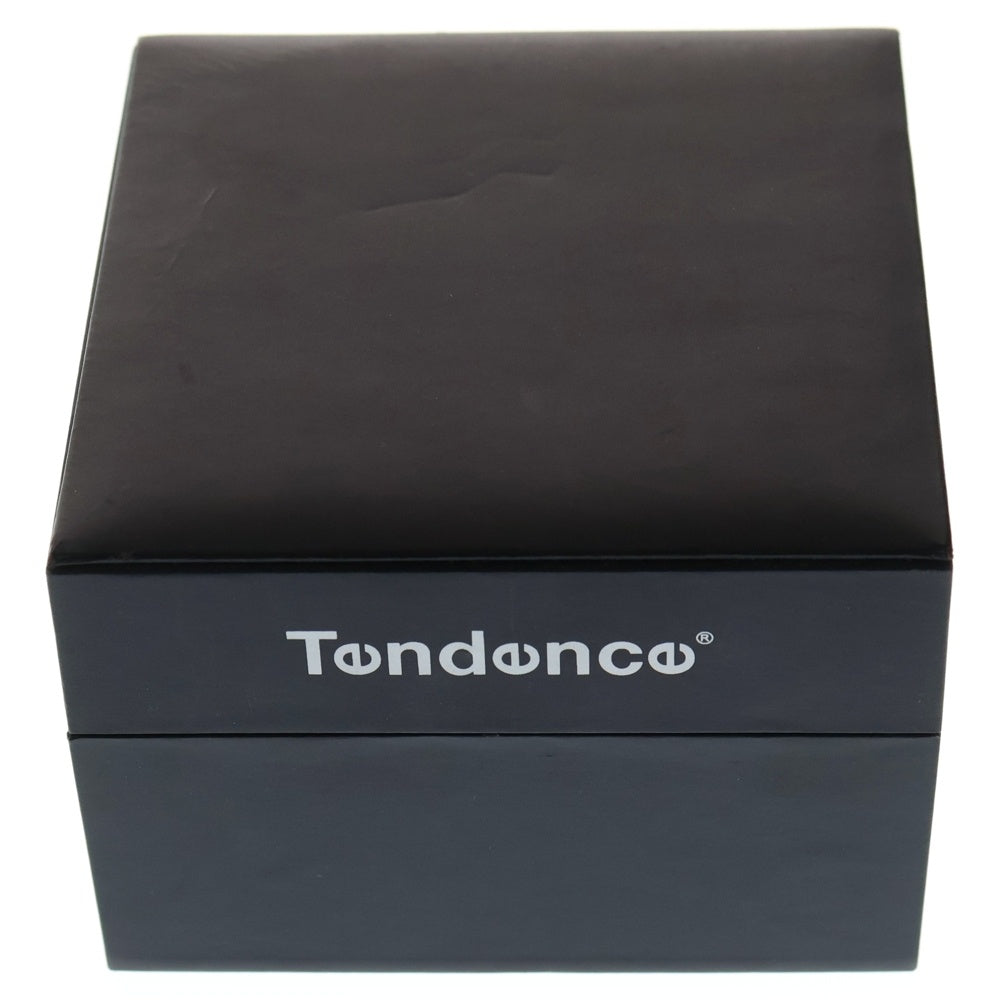 TENDENCE(テンデンス) GULLIVER Round ガリバーラウンド クロノグラフ クォーツ腕時計 ブラック TG460010 02036010AA