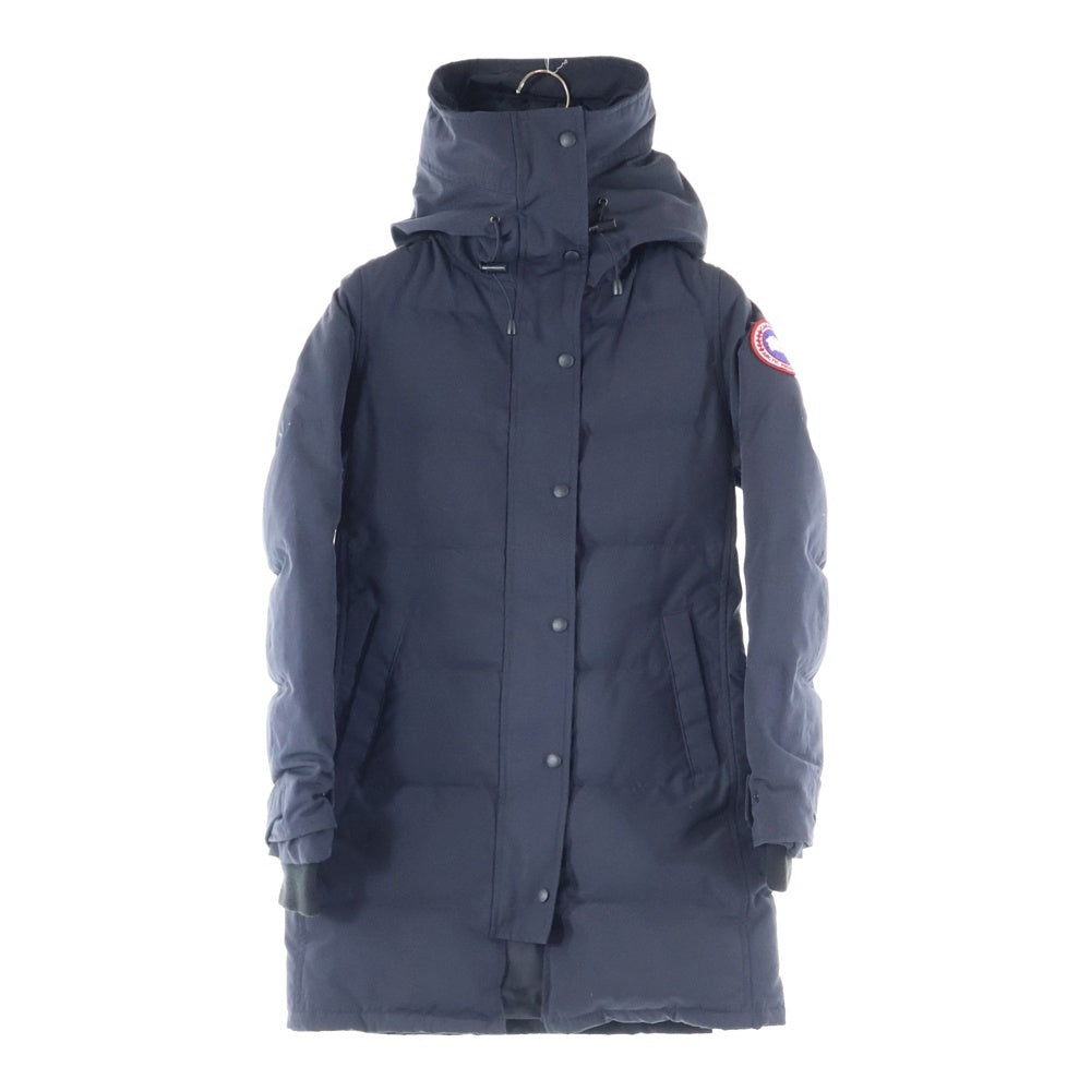 Ban　カナダグース　レディース　超美品　ダウン　ネイビー CANADA GOOSE(カナダグース) MACKENZIE PARKA マッケンジー フーディー