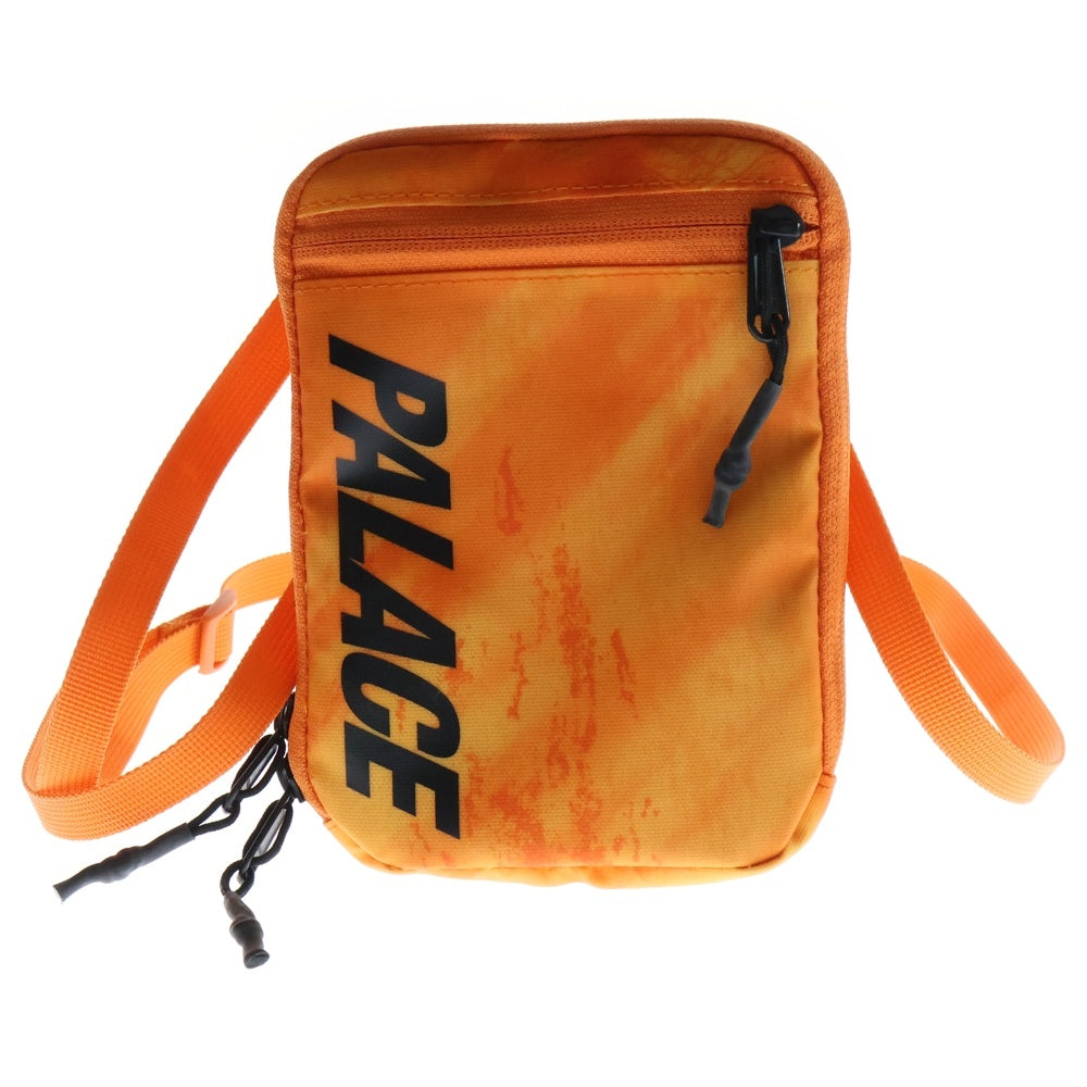 Palace Skateboards(パレススケートボーズ) 19SS REAL TREE BODY SACK ロゴプリント リアルツリー柄ショルダーバッグ オレンジ