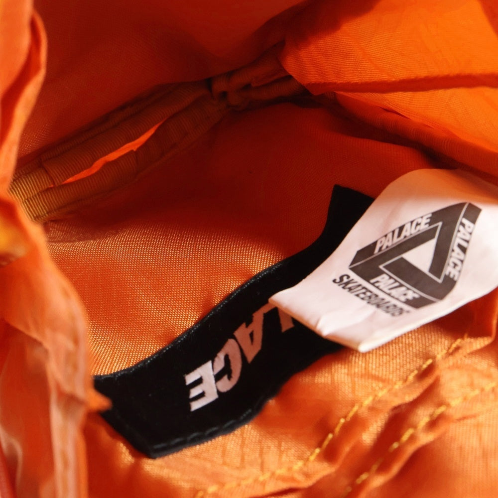 Palace Skateboards(パレススケートボーズ) 19SS REAL TREE BODY SACK ロゴプリント リアルツリー柄ショルダーバッグ オレンジ