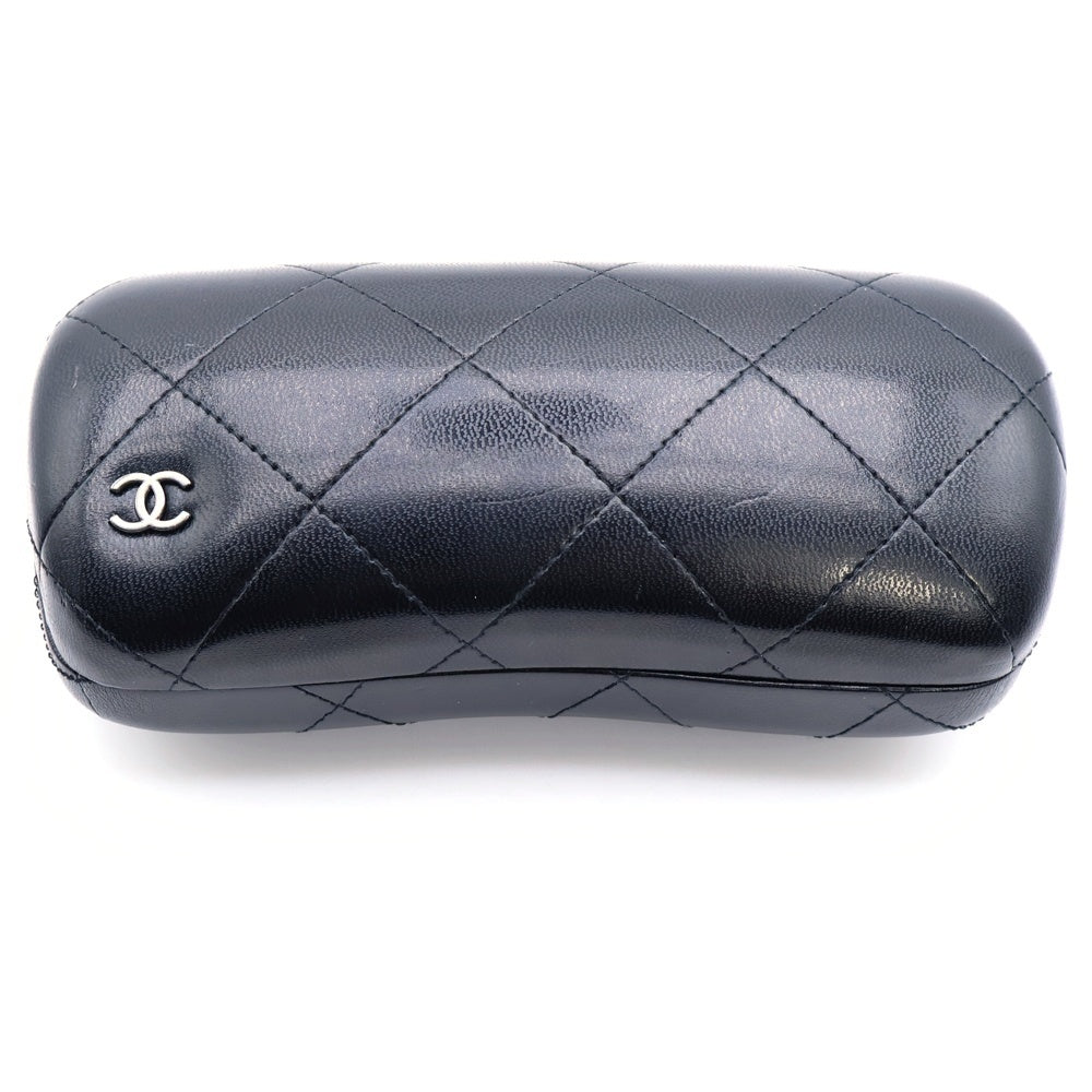 CHANEL(シャネル) サイドロゴココマークラインストーン スクエアサングラス ブラック 5064‐B