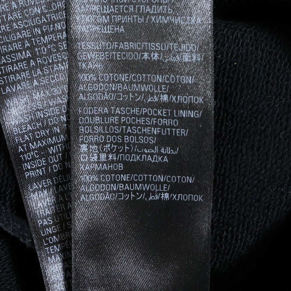 BALENCIAGA(バレンシアガ) F1 TOP LEAGUE BAGGY ダメージ加工 マルチロゴプリント トップリーグバギーパンツ ブラック 767853 TPVF1