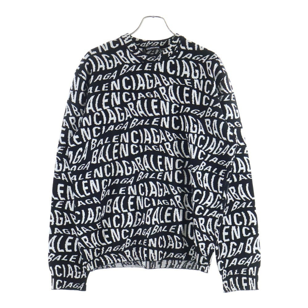 【美品】BALENCIAGA バレンシアガ ロゴニット 総柄 ウール 美品】BALENCIAGA バレンシアガ ロゴニット 総柄 ウール 楽天市場