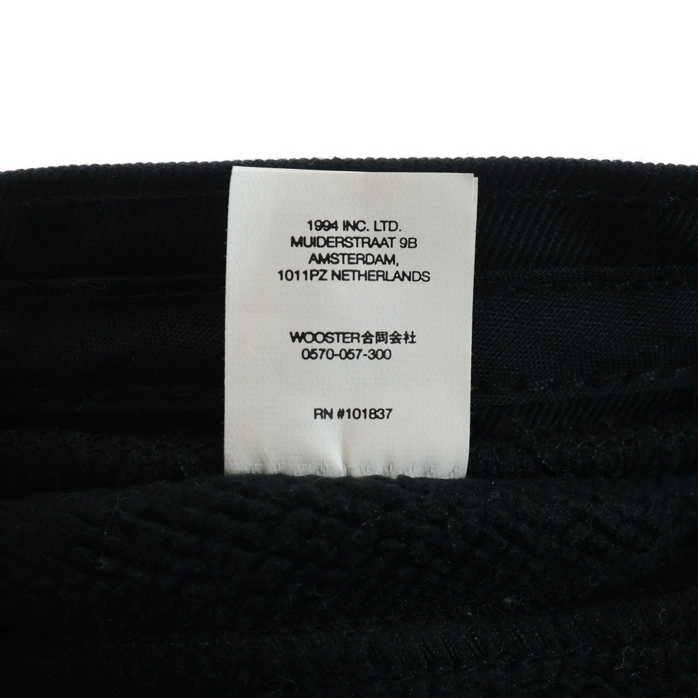 SUPREME(シュプリーム) 21AW WIND STOPPER Earflap Crusher Hat ウィンドストッパー イヤーフラップ ナイロンクラッシャーバケットハット ブラック