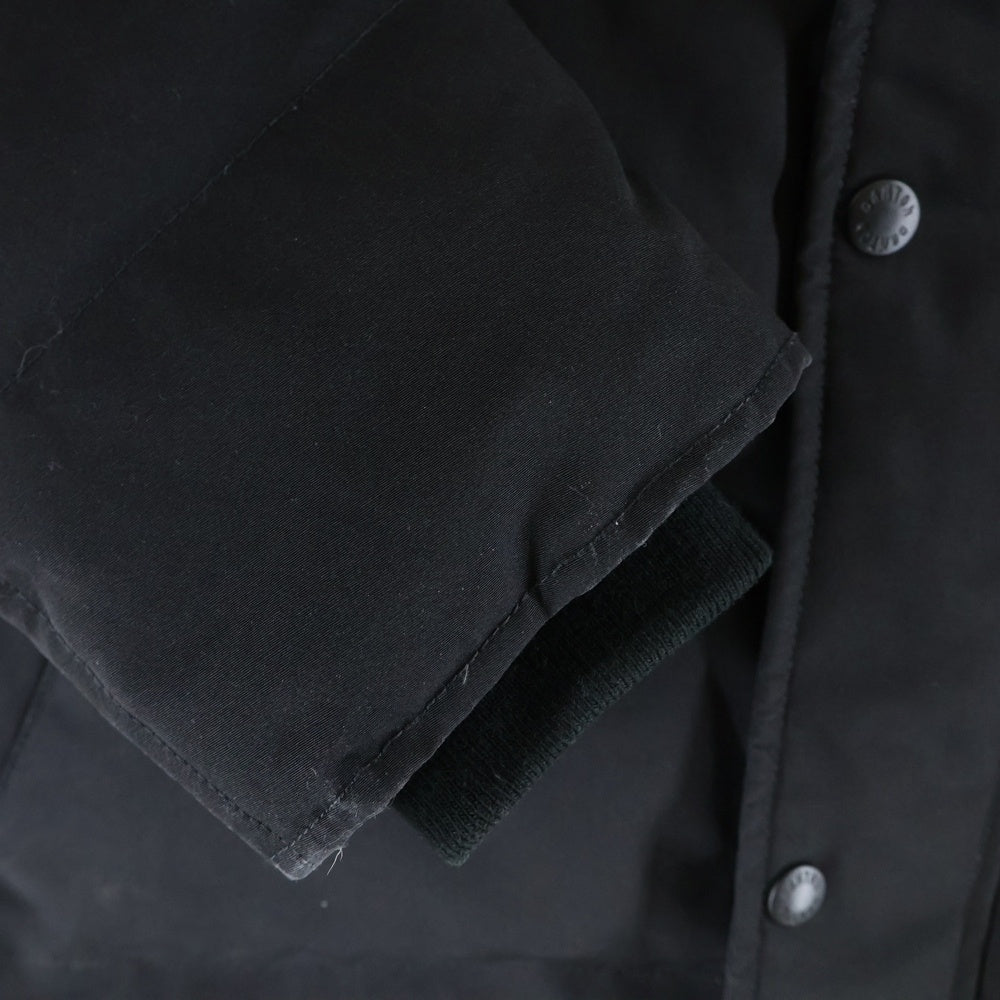 DANTON(ダントン) ファー付き フーデッドダウンジャケット ブラック FA12-111-02 レディース