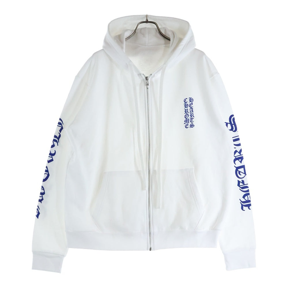 CHROME HEARTS(クロムハーツ) SWTSHRT HD ZIP アームロゴ ジップアップ