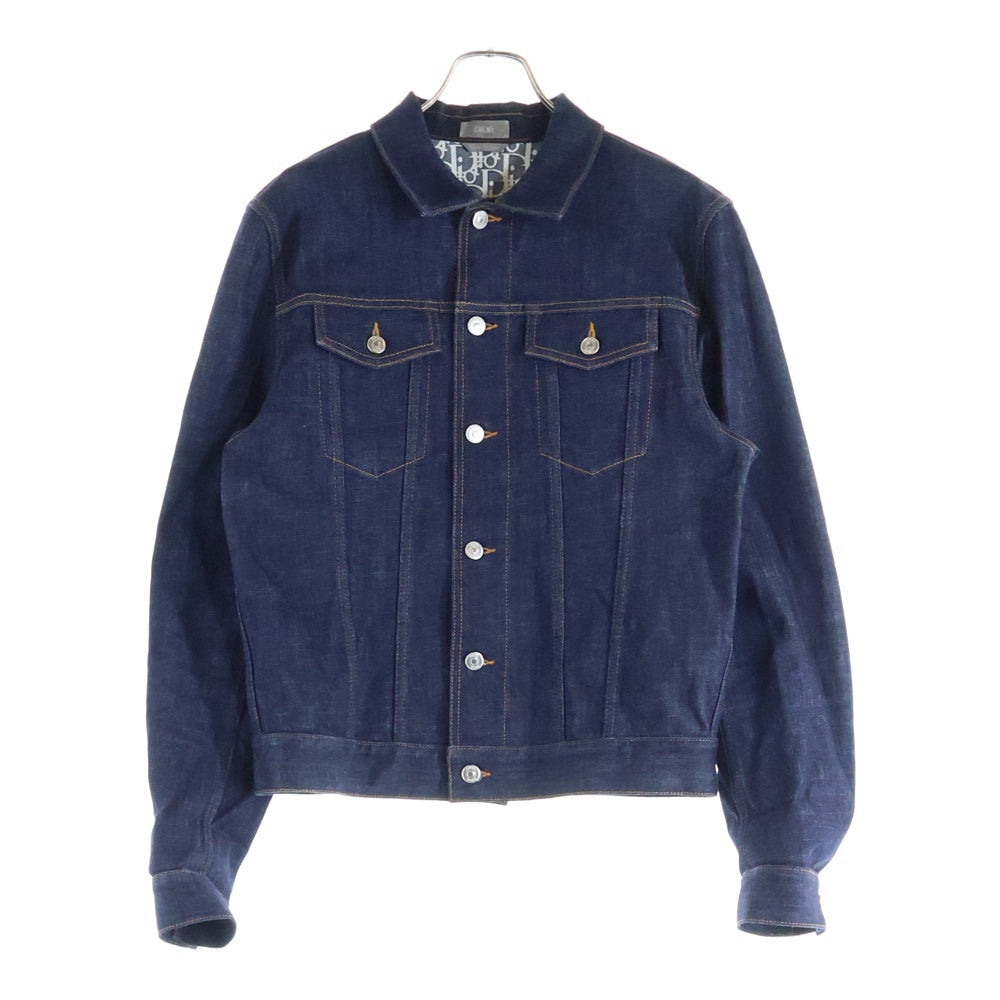 DIOR(ディオール) Oblique Low Cotton Denim Jacket 013D482J226X