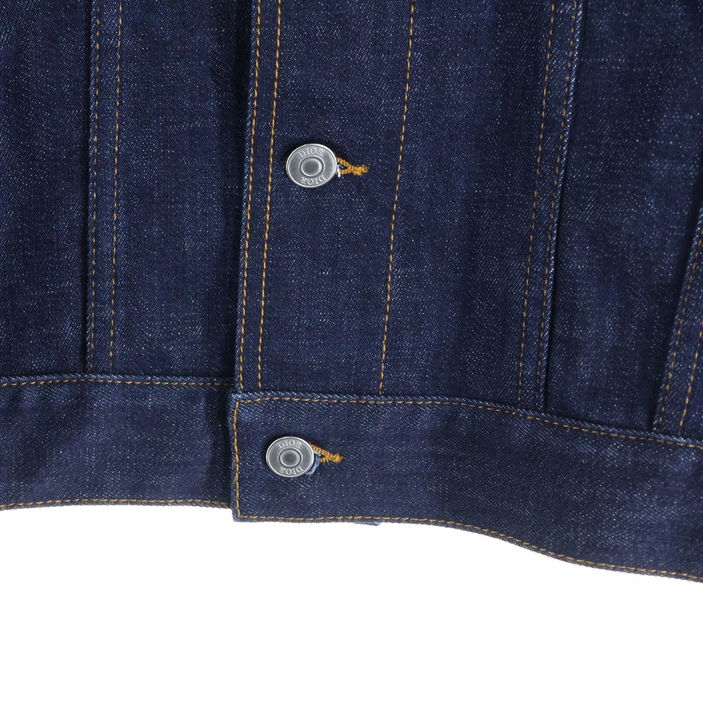 DIOR(ディオール) Oblique Low Cotton Denim Jacket 013D482J226X オブリーク ローコットンデニムジャケット インディゴ