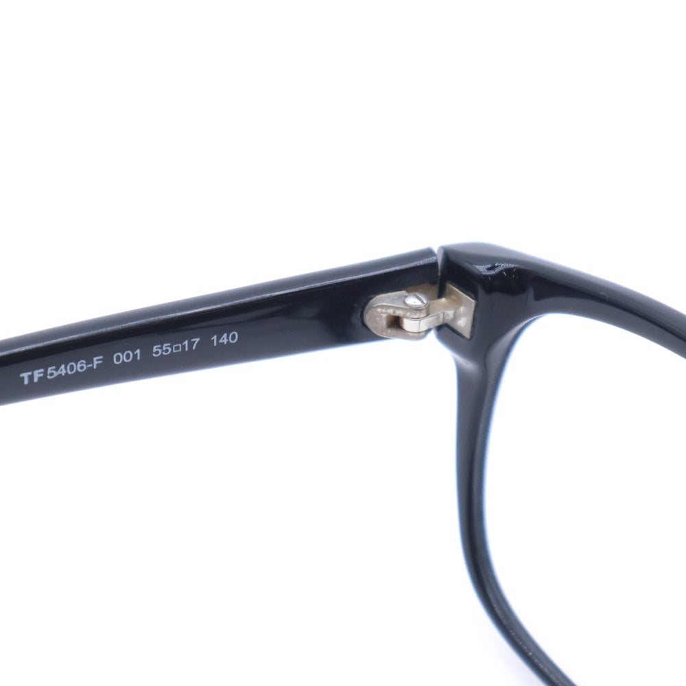 TOM FORD(トムフォード) クリアレンズ ウェリントンサングラス アイウェア ブラック TF5406-F