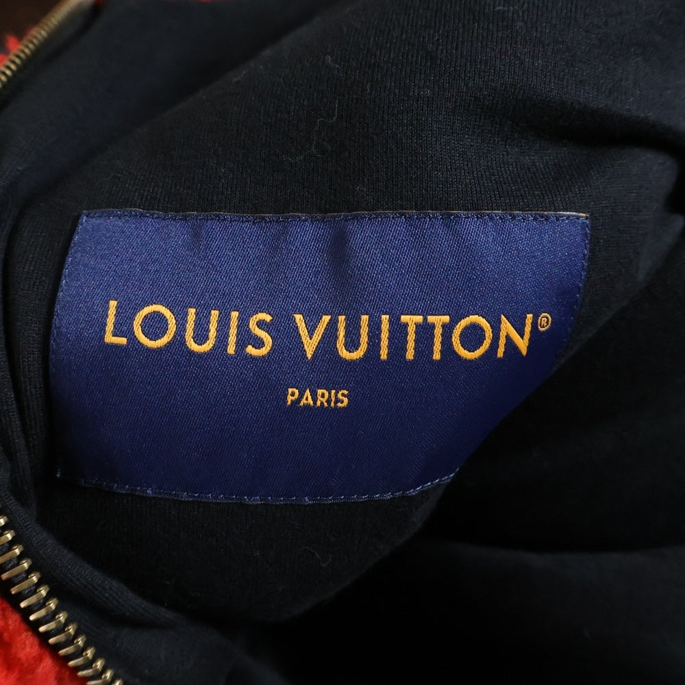 LOUIS VUITTON(ルイヴィトン) 24AW ダミエフリースジャケットブルゾン レッド RM242M NJF HRY86W