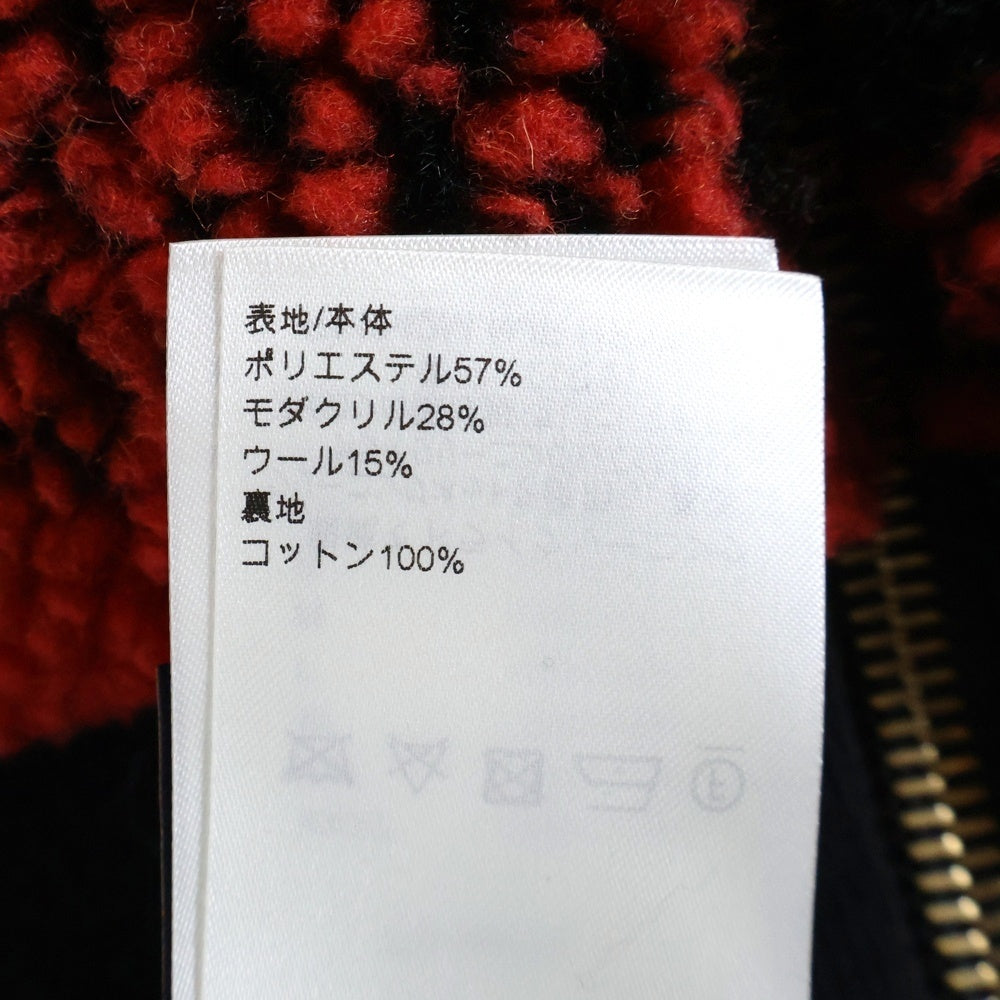 LOUIS VUITTON(ルイヴィトン) 24AW ダミエフリースジャケットブルゾン レッド RM242M NJF HRY86W