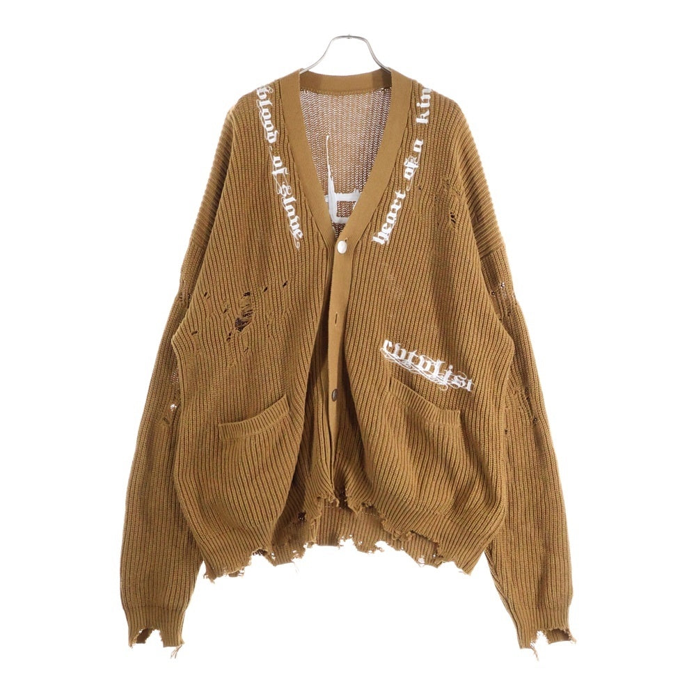 [美品] CVTVLIST/ カタリスト/ トラックジャケット 1 刺繍 中古・古着通販】CVTVLIST (カタリスト) ペイントロゴ フリース ボア