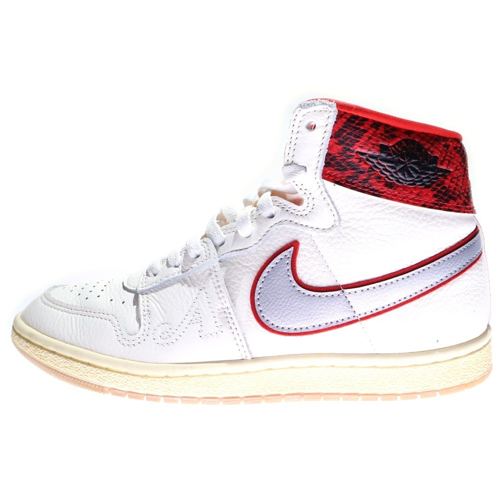 NIKE(ナイキ) ×AWAKE NY JORDAN AIR SHIP PE SP アウェイク ニューヨーク ジョーダン エアシップ ハイカットスニーカー シューズ ホワイト/レッド US8.5/26.5cm FN8675-100