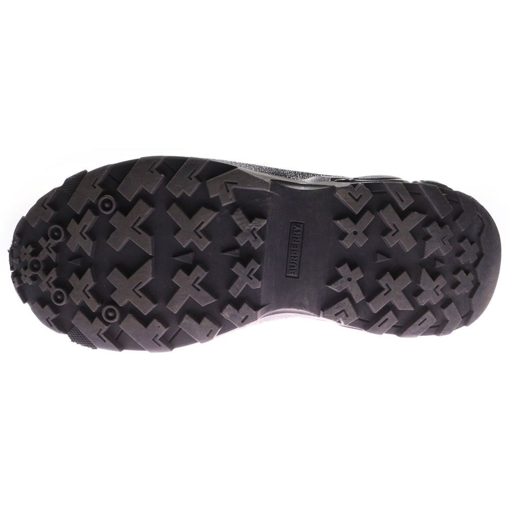 BURBERRY(バーバリー) モノグラムプリント Eキャンバス アーサースニーカー ブラウン/ブラック 80217781