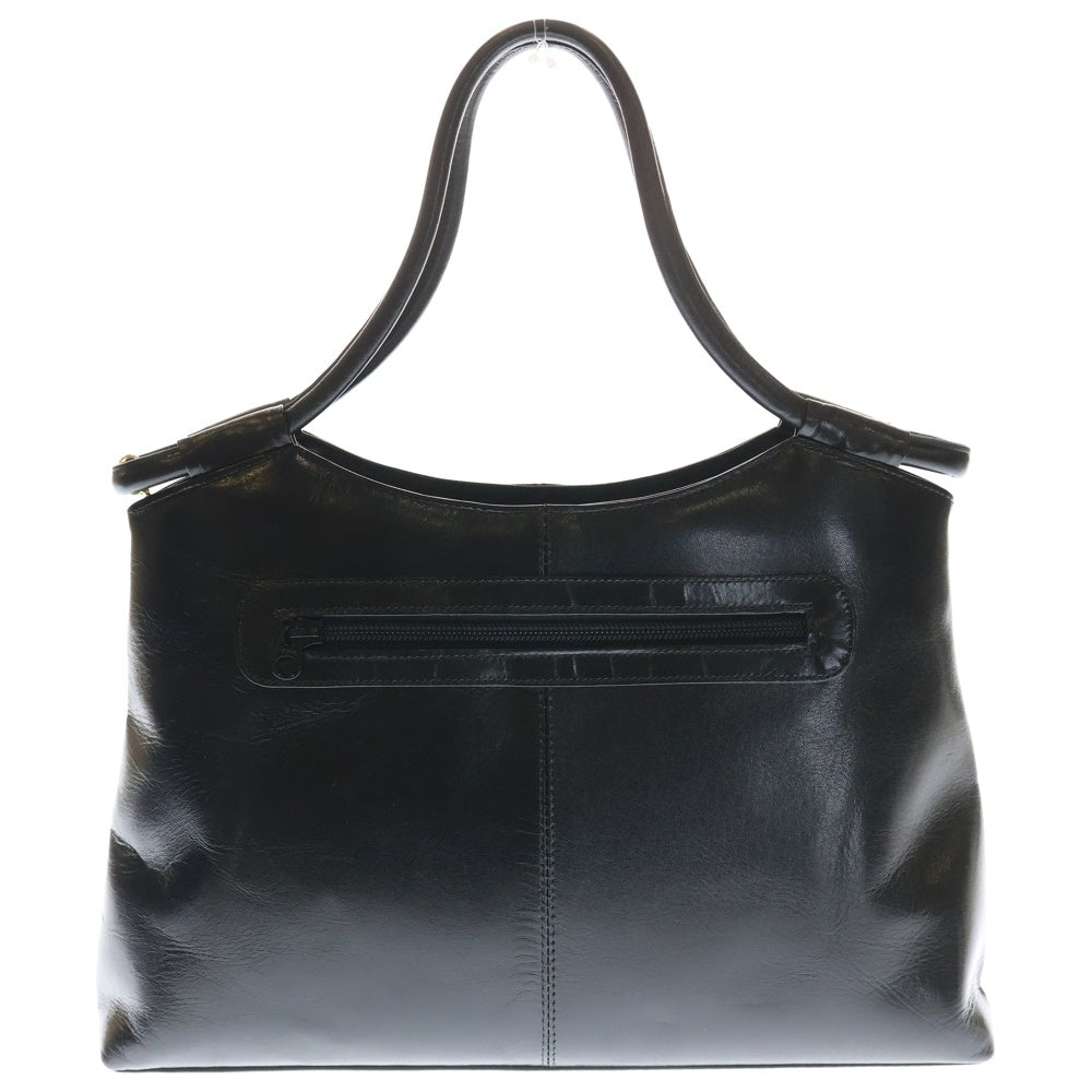 kitamura(キタムラ) レザーハンドバッグ ブラック レディース