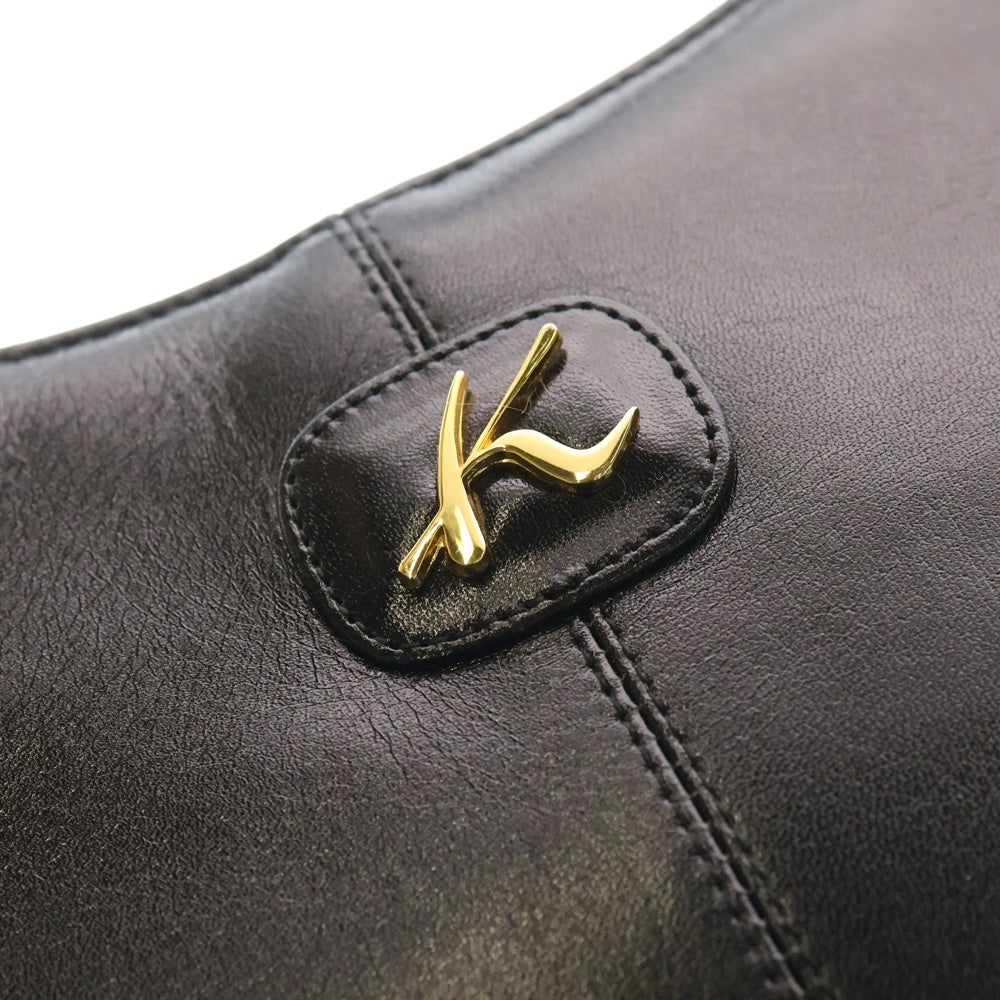 kitamura(キタムラ) レザーハンドバッグ ブラック レディース