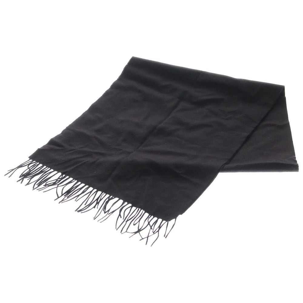 NO BRAND(ノーブランド) 英國屋 カシミヤ ストールマフラー ブラック