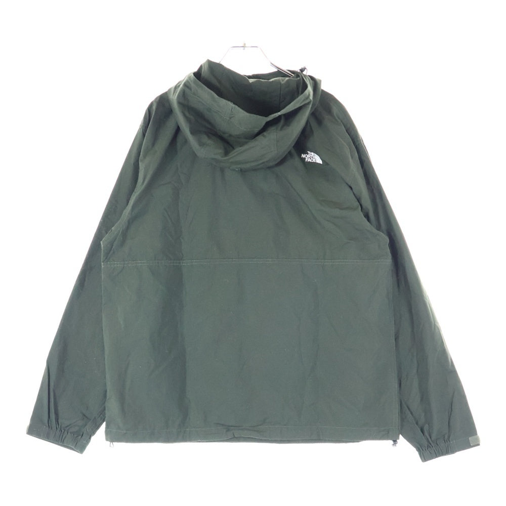 THE NORTH FACE(ザノースフェイス) Compact Anorak コンパクトアノラック ハーフジップ フーディージャケット カーキ NP21735