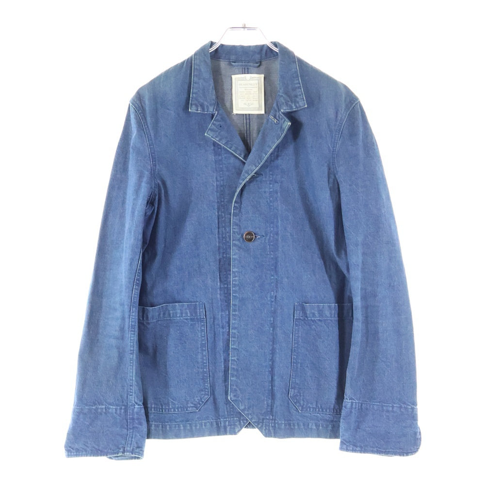 BEARDSLEY(ビアズリー) デニム アトリエコート インディゴ BA13A0075040100
