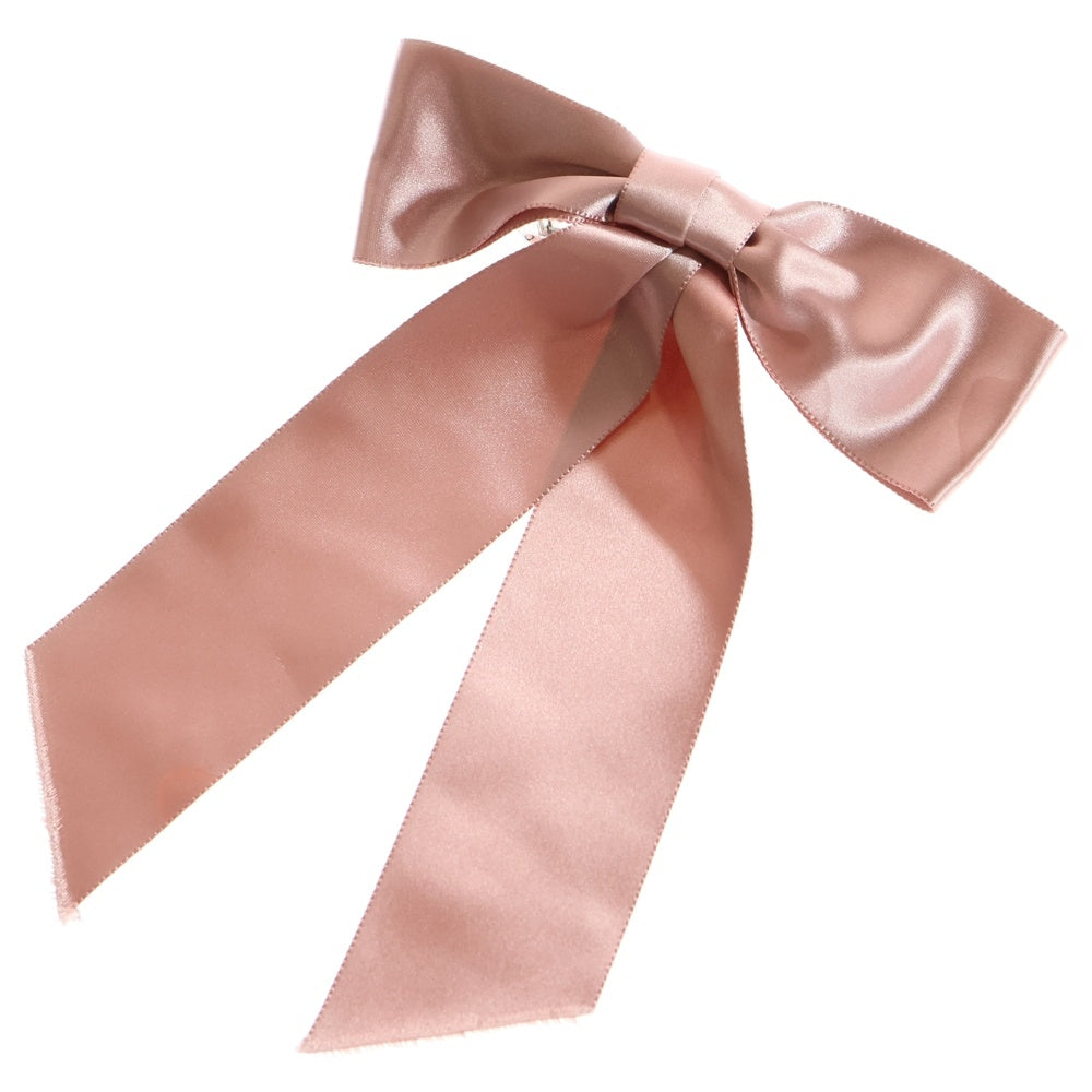 NO BRAND(ノーブランド) JENNIFER BEHR ジェニファーベア サテンリボンバレッタ レディース ピンク