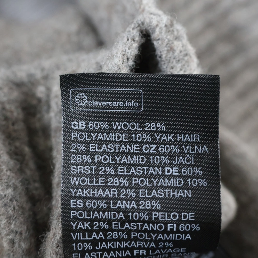 & Other Stories(アンド アザー ストーリーズ) タートルネック 長袖ニット レディース グレー