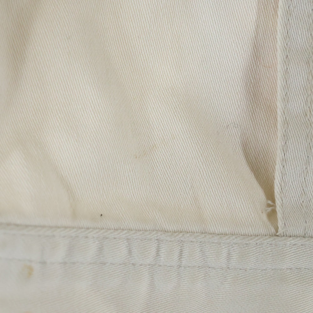 HYSTERIC GLAMOUR(ヒステリックグラマー) バックプリント デニムジャケット ホワイト 2AB-3940